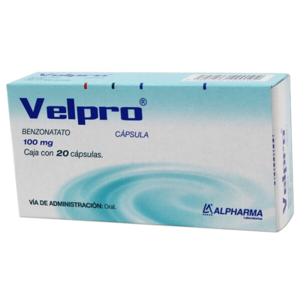 VELPRO 100 MG C/20 CAPSULAS