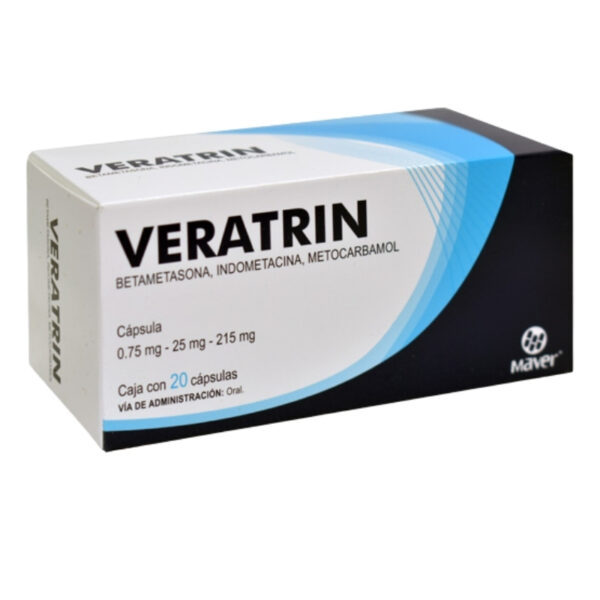 VERATRIN C/20 CAPSULAS