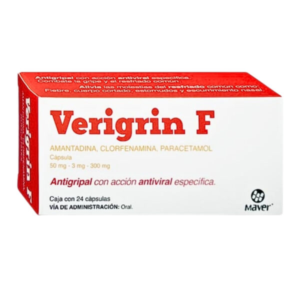 VERIGRIN F C/24 CAPSULAS